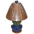 Ceramic Fish Lamp